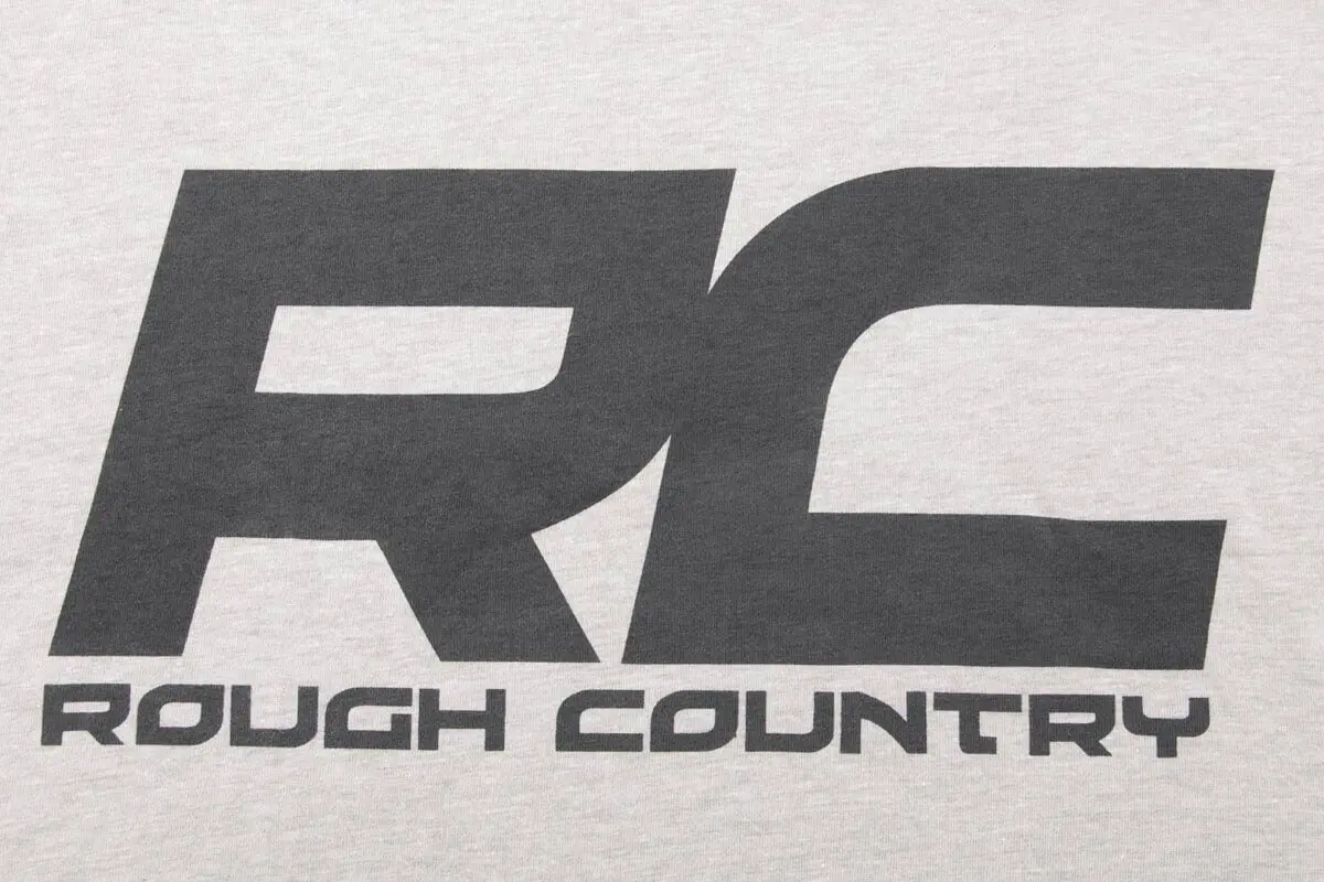 84086Sm - Rough Country T-Shirt - Logo - Grey - Sm 2