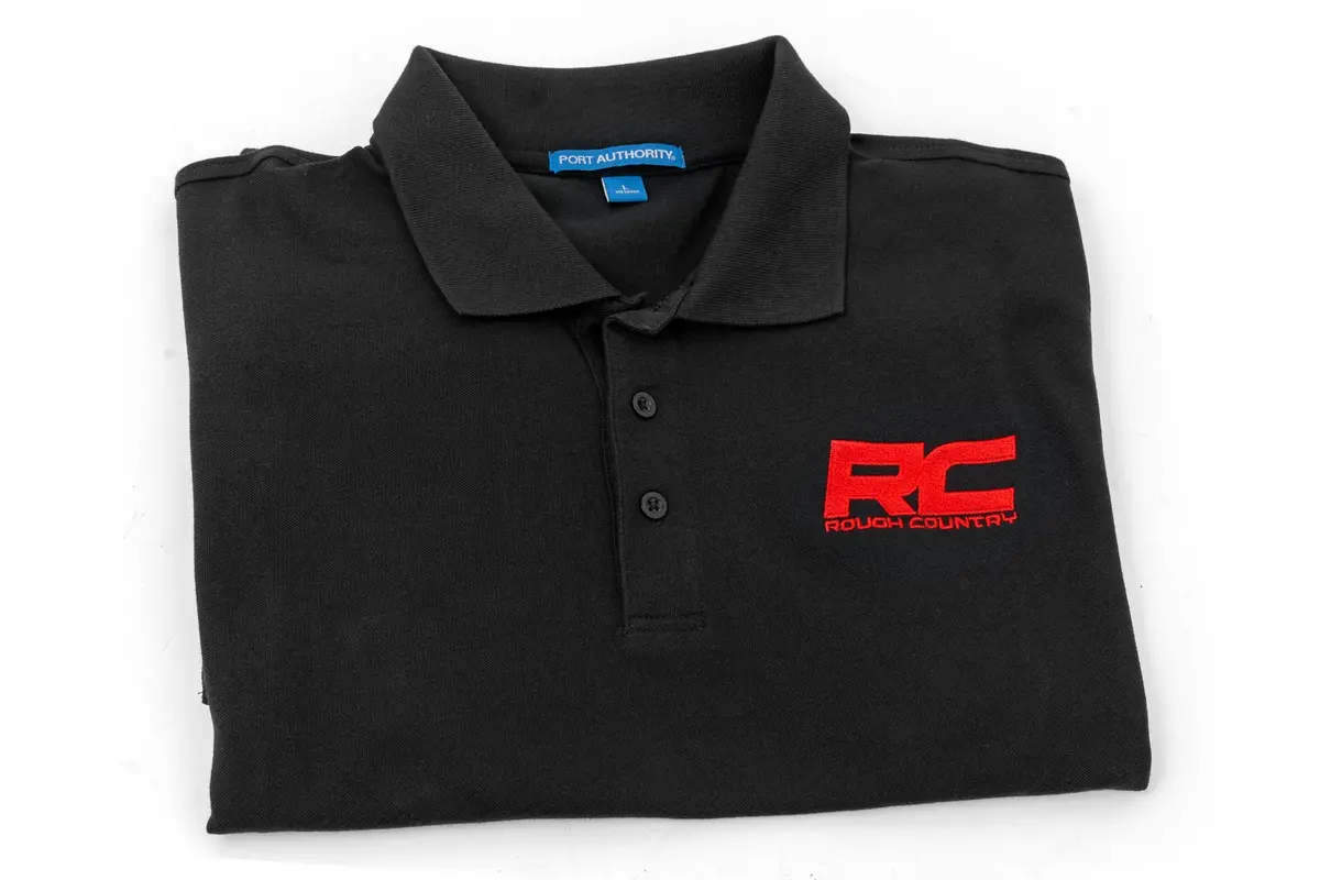 83902 - Rough Country Polo - Rough Country Logo - Black - Cotton - Size Xl 2