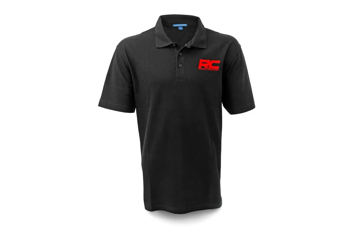 83902 - Rough Country Polo - Rough Country Logo - Black - Cotton - Size Xl 1