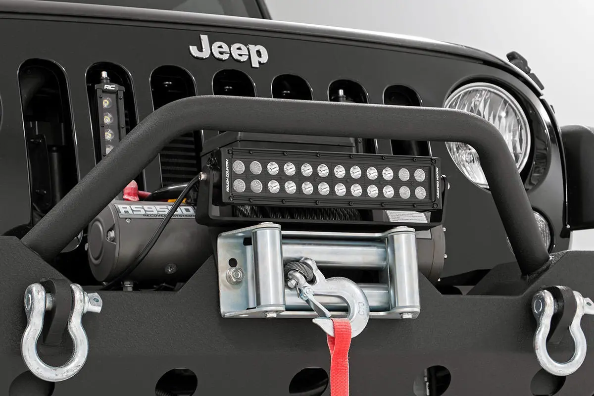 70912Bl  -  12 Inch Black Series Led Light Bar - Dual Row 1