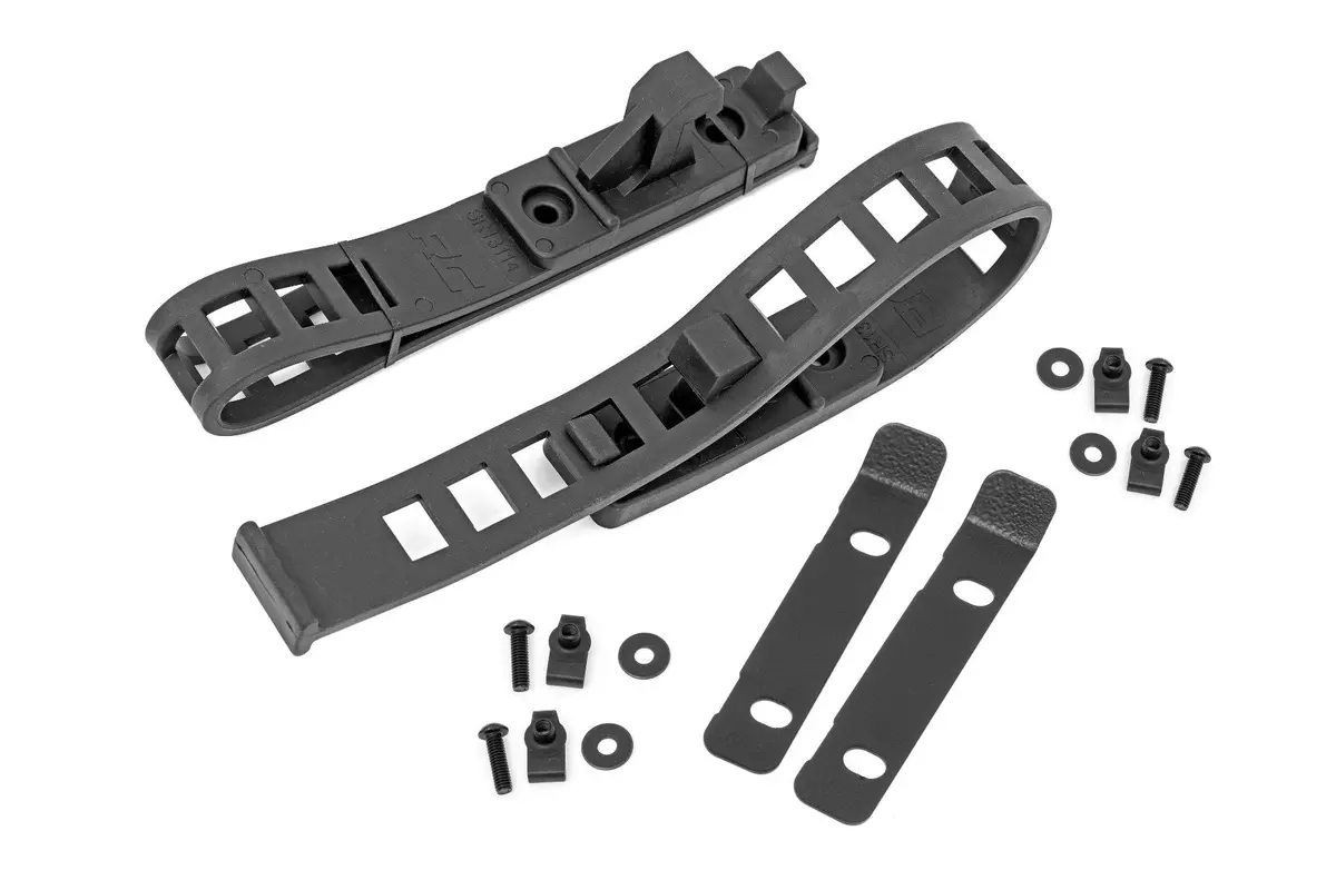 99072  -  Rubber Molle Panel Clamp Kit - Universal - 1/2" - 4 1/2" - 2-Clamps 1