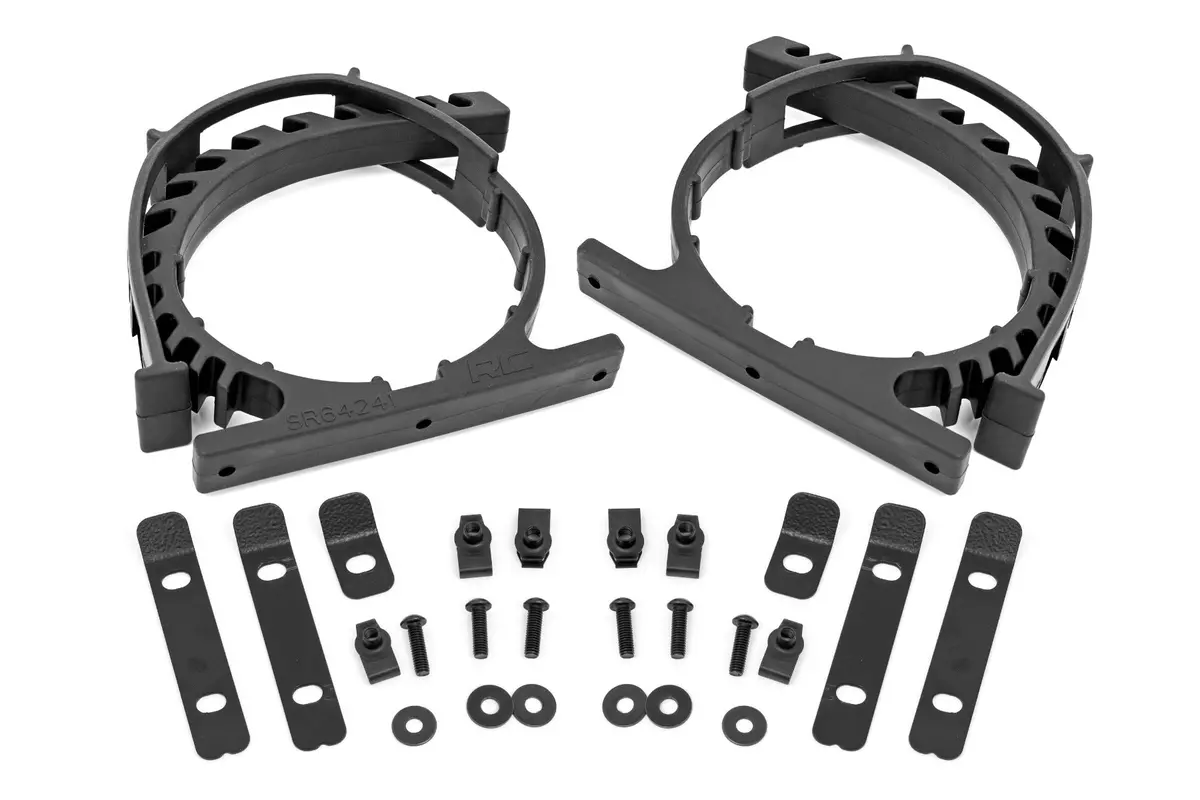 99070  -  Rubber Molle Panel Clamp Kit - Universal - 2.5" - 9.5" - 2-Clamps 1