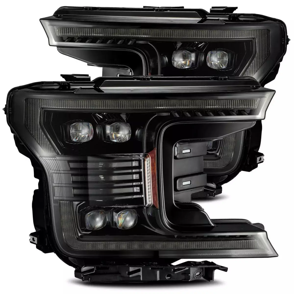 880165  -  Led Projector Headlights In Alpha- Black 1