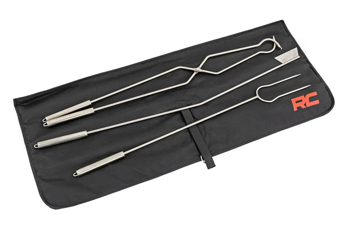 117516  -  Stainless Steel Fire Pit Accessory Kit 1