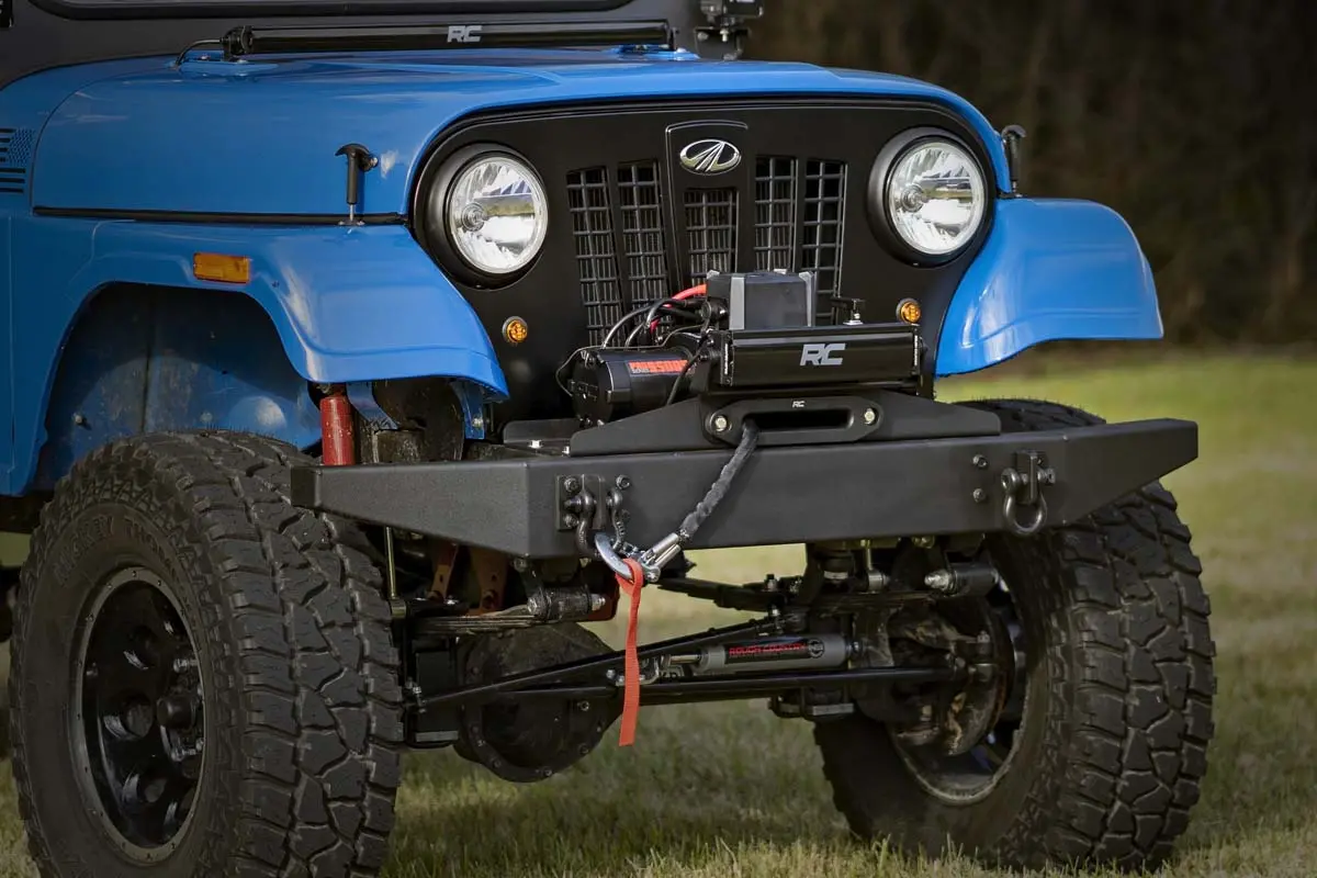 92075  -  Winch Plate - Pro12000s - Mahindra Roxor 1