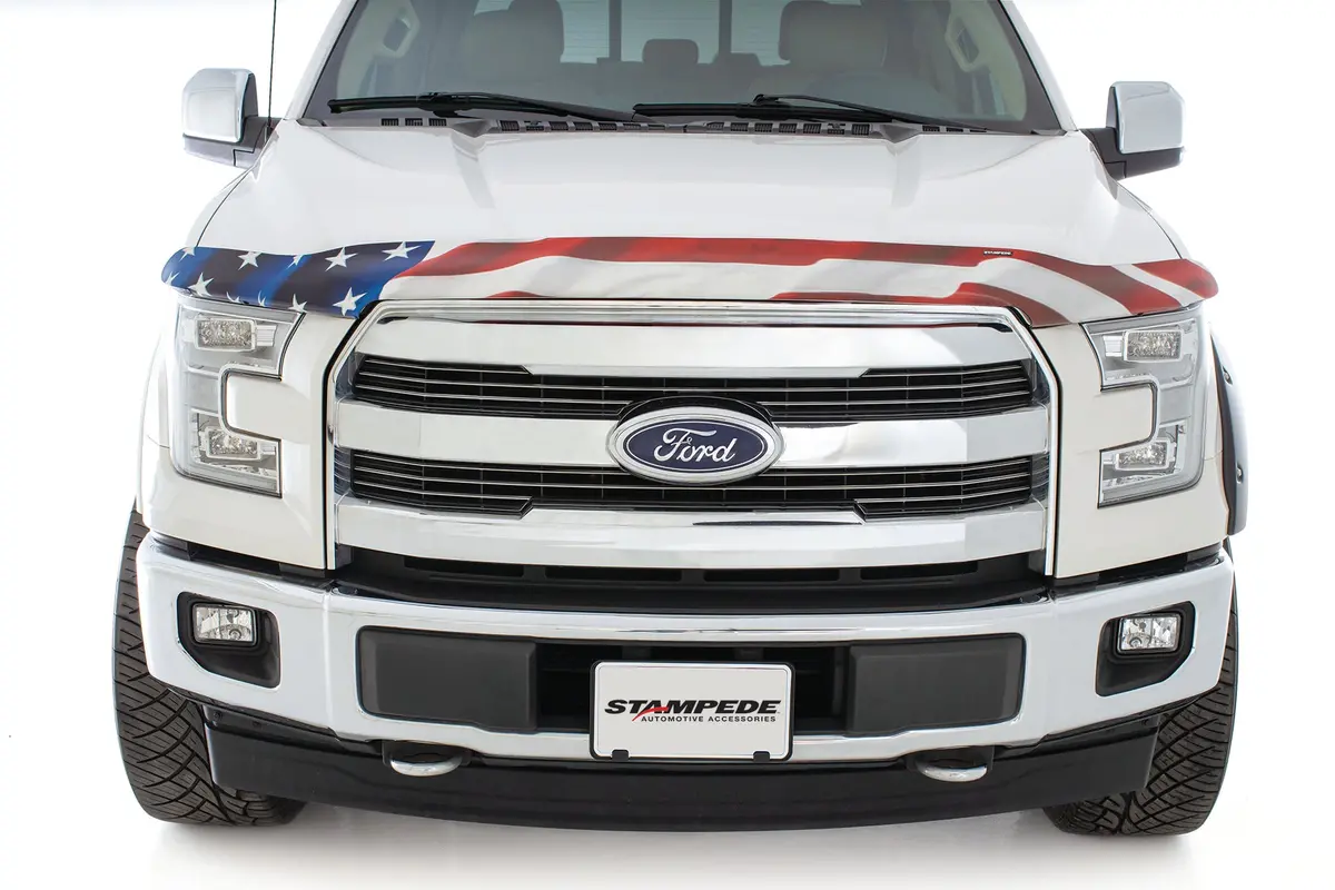 2150-41  -  Vigilante Premium Hood Protector - American Flag 1