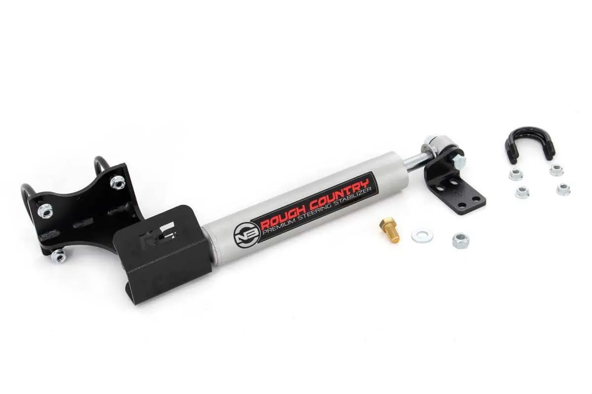 8731930  -  N3 Steering Stabilizer - Axle Bracket - 2-8 Inch Lift - Jeep Wrangler Jk (07-18) 1
