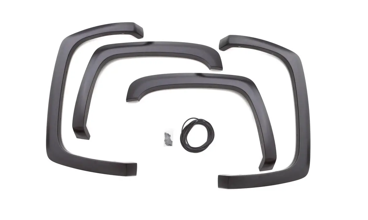 Sport Style Fender Flare Set - Front And Rear, Smooth, 4-Piece Set 1