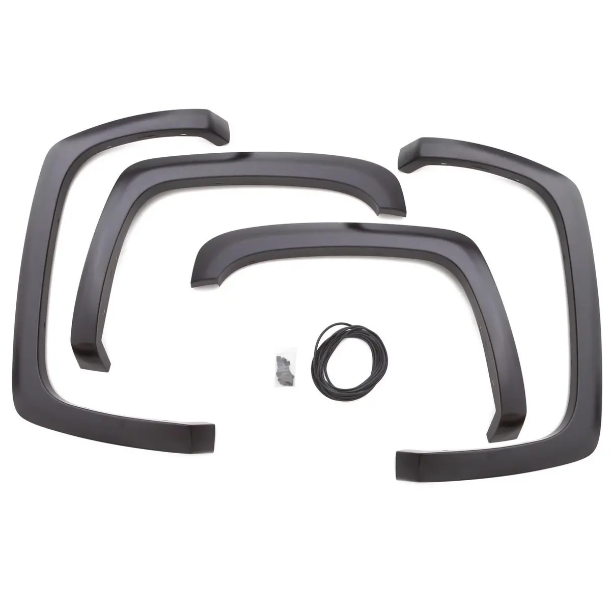 Sport Style Fender Flare Set - Front And Rear, Textured, 4-Piece Set 1