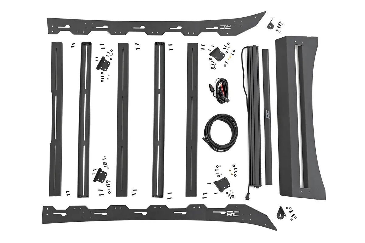 73107  -  Roof Rack - Front Led Lights - Toyota Tacoma 2Wd/4Wd (2005-2023) 1