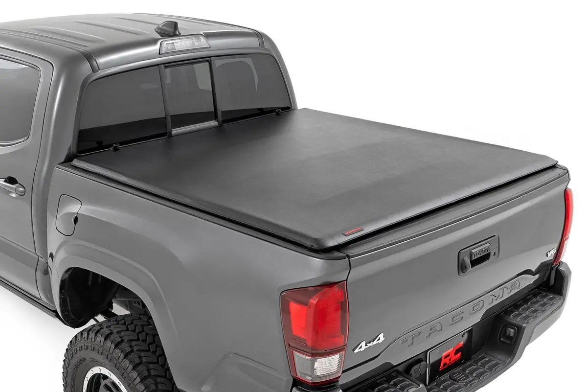 42716501  -  Soft Roll Up Bed Cover - 5' Bed - Toyota Tacoma 2Wd/4Wd (2016-2023) 1