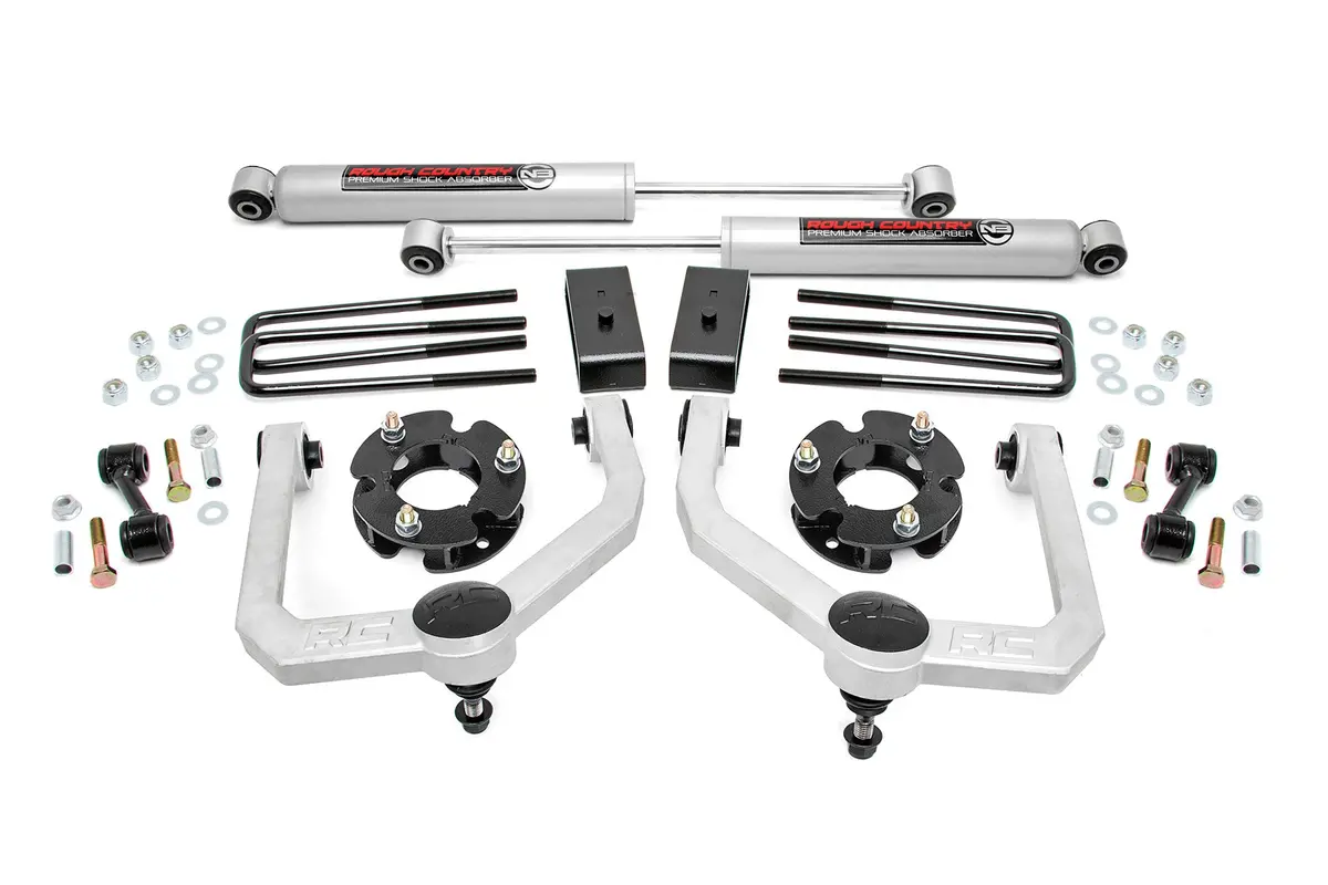 83430  -  3 Inch Lift Kit - N3 Shocks - Nissan Titan 2Wd/4Wd (2004-2024) 1