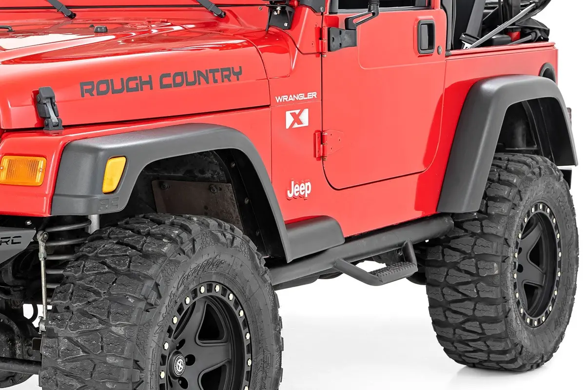 99033  -  Fender Flares - 5.5" Wide - Jeep Wrangler Tj (97-06)/Wrangler Unlimited (04-06) 1