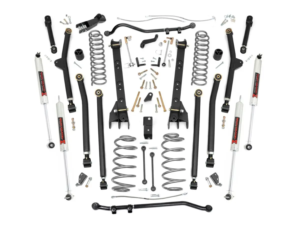 65940  -  6 Inch Lift Kit - Long Arm - M1 - Jeep Wrangler Tj 4Wd (1997-2006) 1