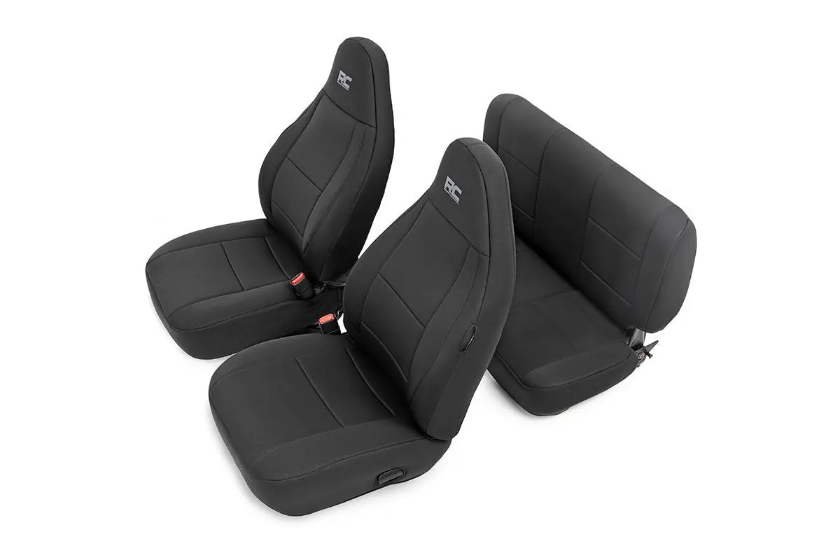 91000  -  Seat Covers - Front And Rear - Jeep Wrangler Tj 4Wd (1997-2002) 1