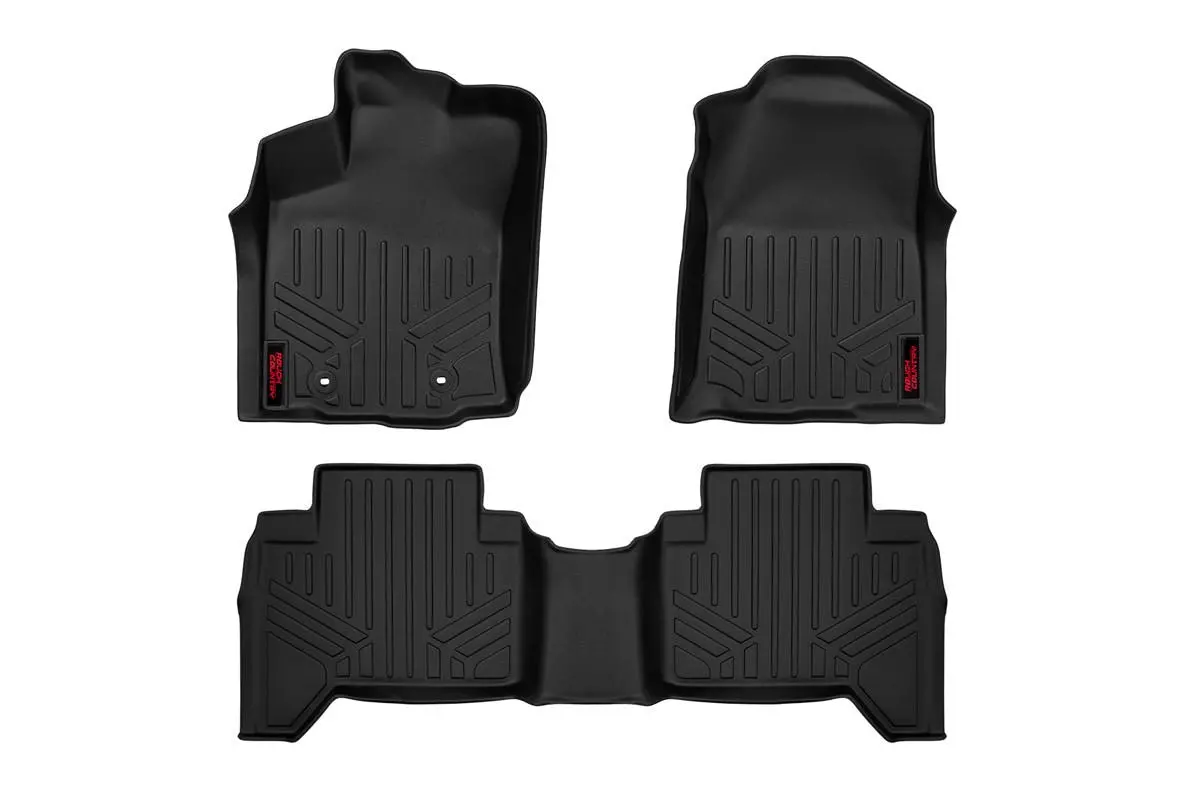 M-71216  -  Floor Mats - Front And Rear - Toyota Tacoma 2Wd/4Wd (2016-2023) 1