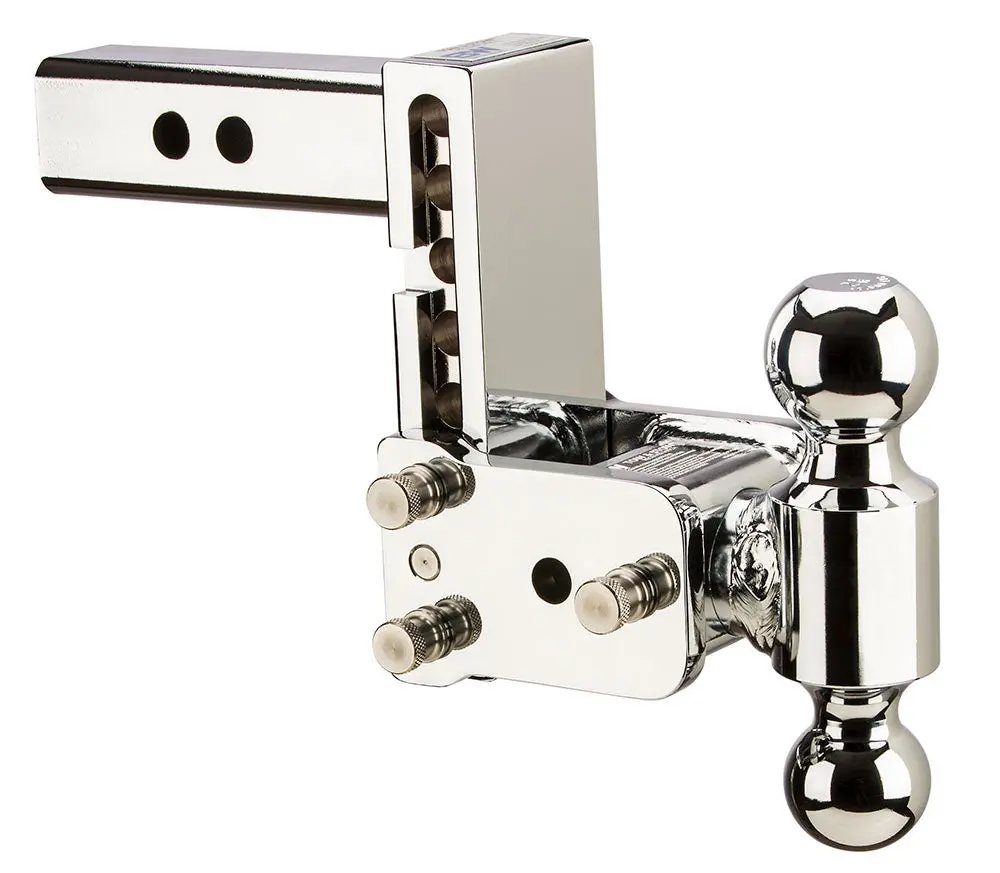 Ts10037c  -  B&W Tow And Stow Dual Ball 2" Adj Ball Mount 5" Drop/5-1/2" Rise, Chrome 1