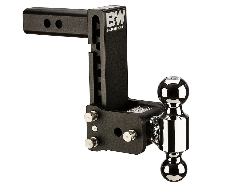 Ts10040b  -  B&W Tow And Stow Dual Ball 2" Adj Ball Mount 7" Drop/7-1/2" Rise, Black 1