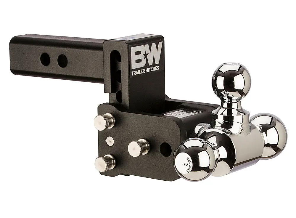 Ts10047b  -  2" Tow & Stow 3" Drop Triball Black 1