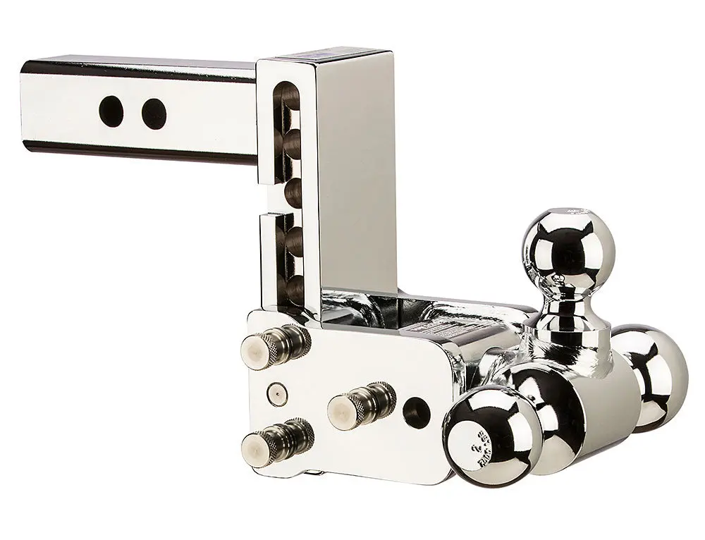 Ts10048c  -  B&W Tow And Stow Tri Ball 2" Adj Ball Mount 5" Drop/5-1/2" Rise, Chrome 1