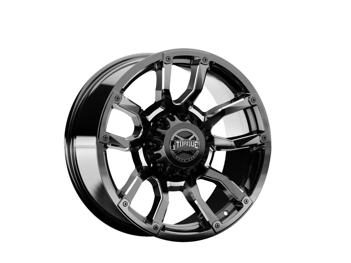 Tw403c-2090983300  -  Torque Impact/Gloss Black W/Milled Accents/20X9/8X180/0Mm 1