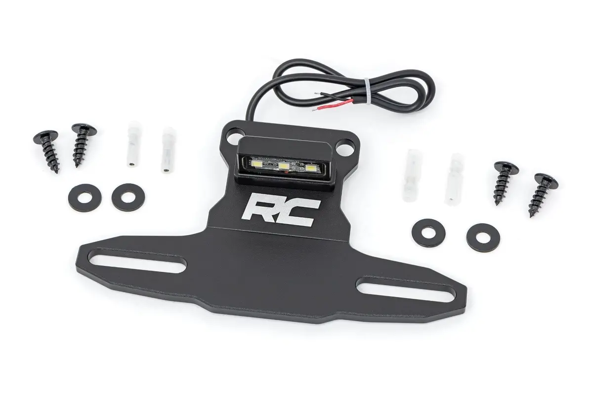 99058  -  Universal License Plate Bracket - Led Lighted 1