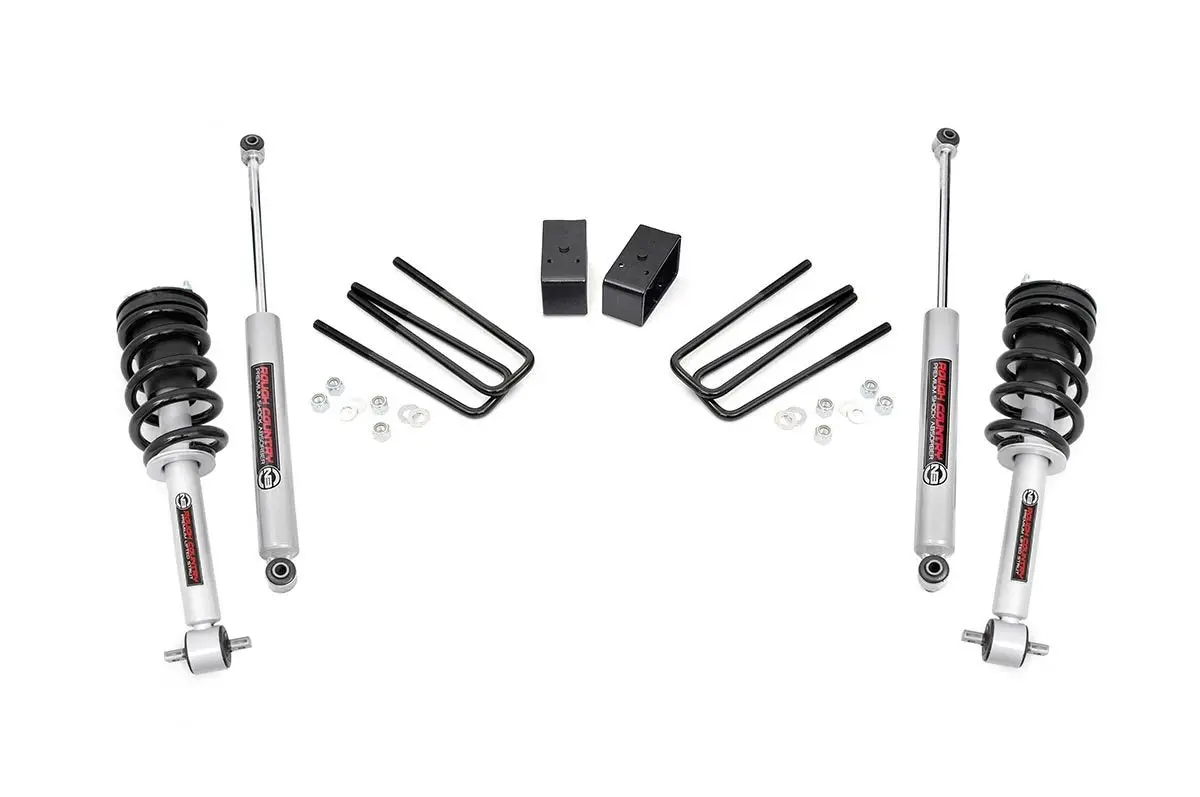 268.23  -  3.5 Inch Lift Kit - N3 Struts - Chevy/Gmc 1500 2Wd (07-13) 1