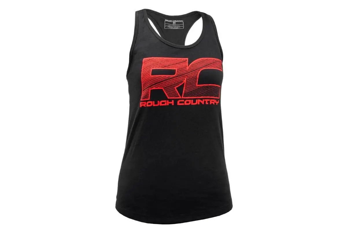 84087Sm  -  Rough Country Tank Top - Women Fts - Black - Sm 1