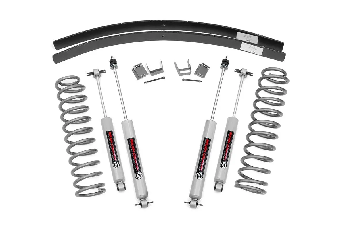 670N2 - 3 Inch Lift Kit - Rear Aal - Jeep Cherokee Xj 2Wd/4Wd (1984-2001) 2