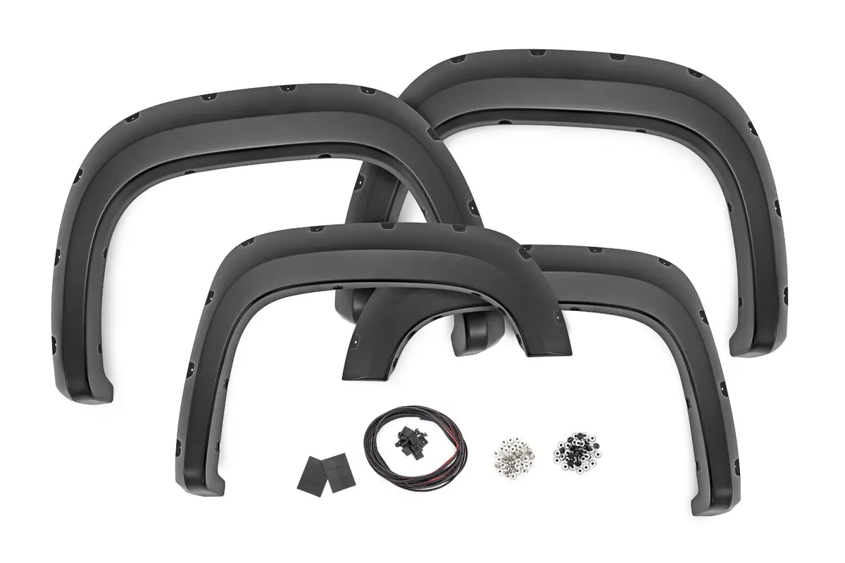 F-G10717  -  Pocket Fender Flares - 5'9" Bed - Gmc Sierra 1500 2Wd/4Wd (2007-2013) 1