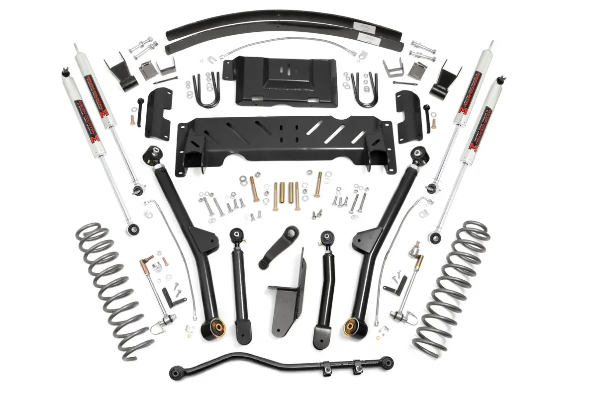 68940  -  4.5 Inch Lift Kit - Long Arm - Rr Aal - Np231 - M1 - Jeep Cherokee Xj (84-01) 1