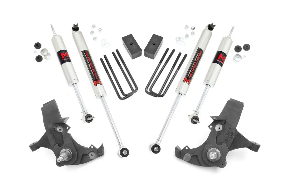 24140  -  4 Inch Lift Kit - M1 - Chevy C1500/K1500 Pickup Extended Ca/Half-Ton Suv (88-99) 1