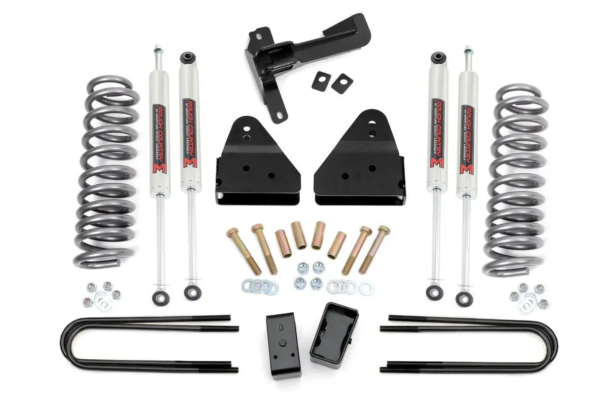 48640  -  3 Inch Lift Kit - Fr Springs - M1 - Ford F-250/F-350 Super Duty 4Wd (05-07) 1
