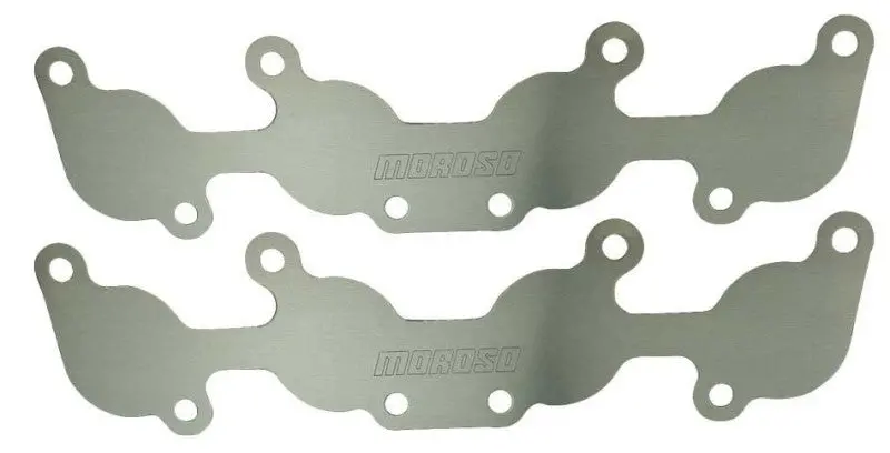 Moroso Exhaust Block-Off Storage Plate Kit For Ford 5.0L Coyote Engine – Includes Pair 1