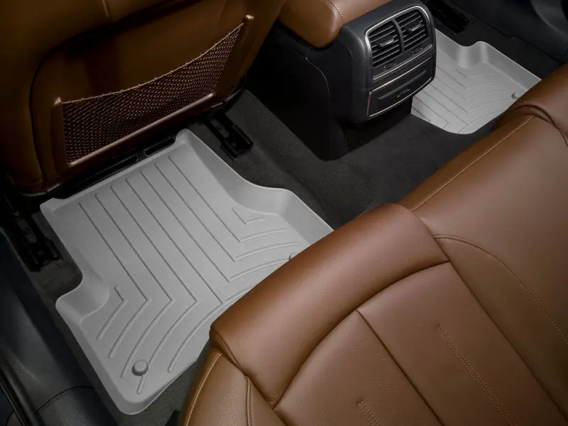 Weathertech Front Floorliner — Grey, Universal Fit With Customizable Edges 1