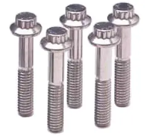 Arp Stainless Steel 300 Bolts – 1/2″-13 X 4″, Grade 8 Equivalent (Set Of 5) 1