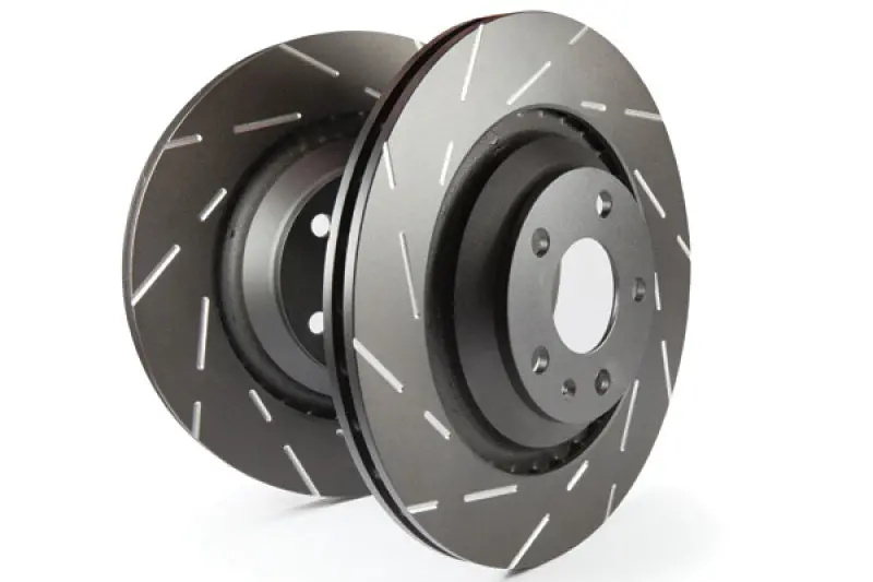 Ebc Usr Slotted Rear Brake Rotors For 2018+ Hyundai Veloster (2Nd Gen, 2.0L) 1