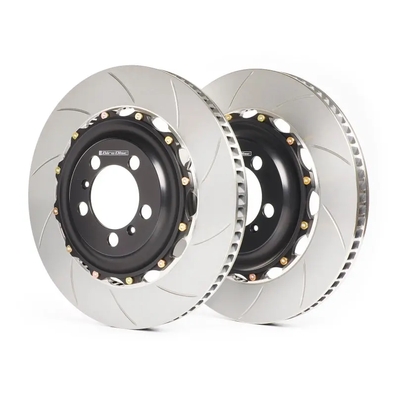 Girodisc 380Mm Slotted Rear Rotors For 2015–2021 Mclaren 540C & 570Gt (Non-Ccm) 1