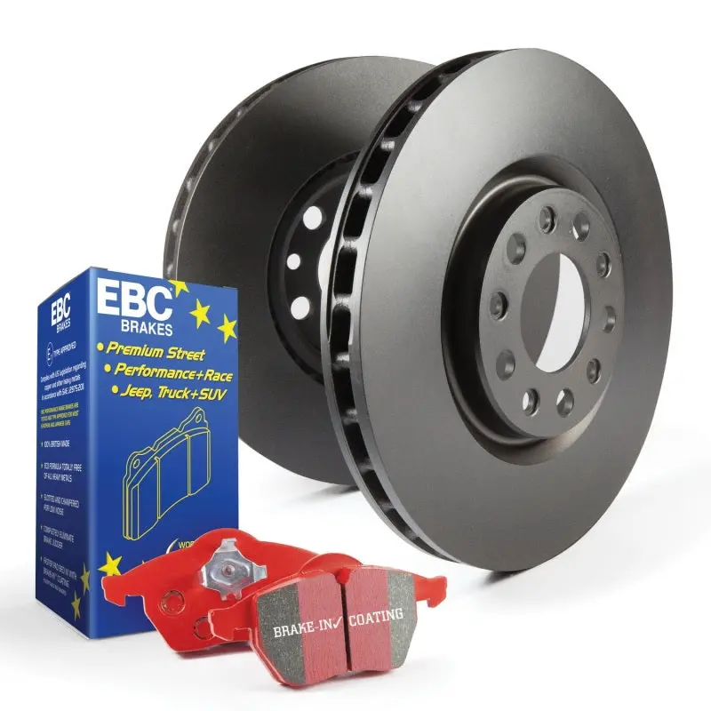 Ebc Redstuff S12 Brake Kit – Track-Optimized Pads & Rk Rotors 1