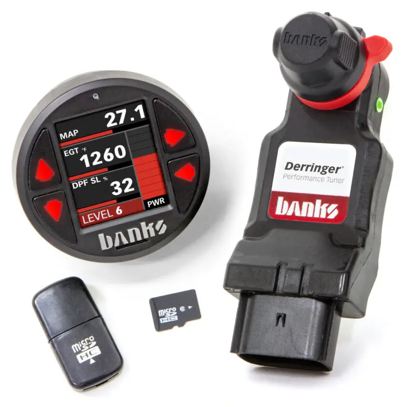 Banks Power Derringer Tuner Gen 2 For 2017–2019 Gm 2500Hd 6.6L L5P Duramax — Includes Idash Datamonster 1.8″ Display 1