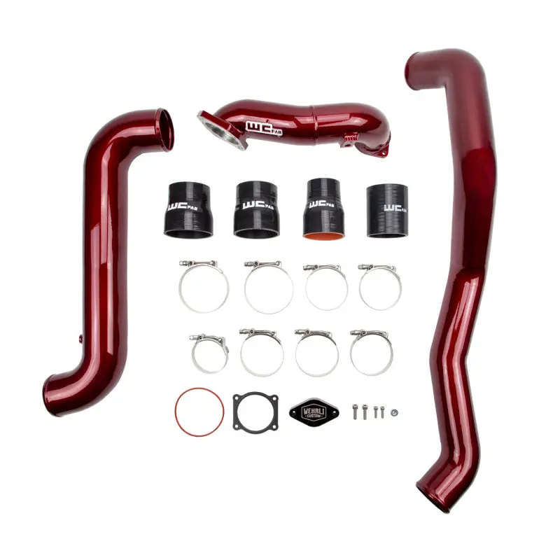 Wehrli Stage 1 High-Flow Bundle Kit For 2011–2016 Duramax Lml Diesel – Bengal Red Finish 1
