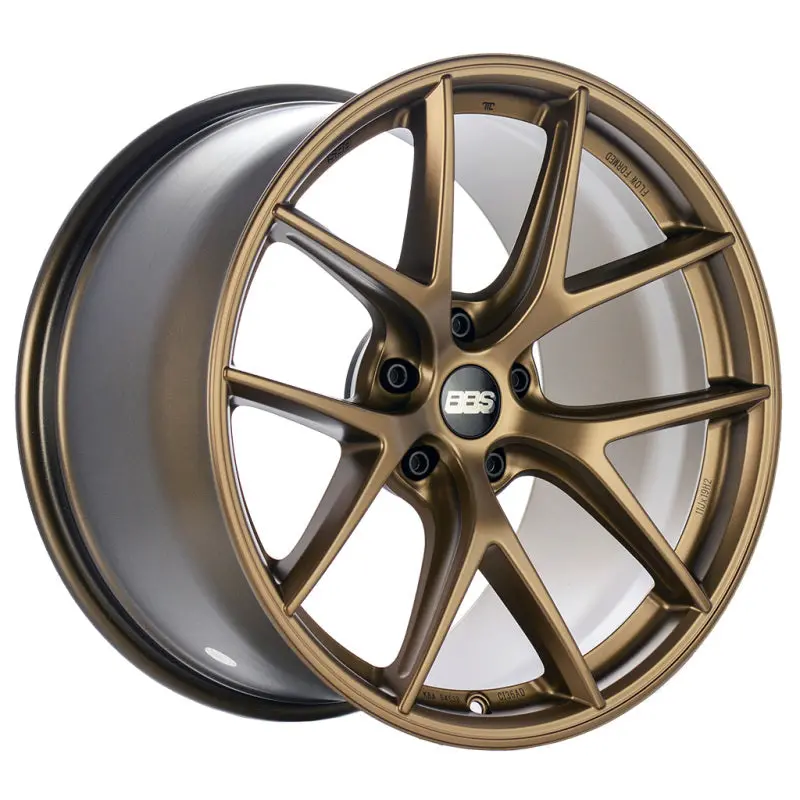 Bbs Ci-R Forged Alloy Wheel — 19X10.5 Inches, Et41.5 Offset, Satin Bronze Finish (Face 3 Design) 1