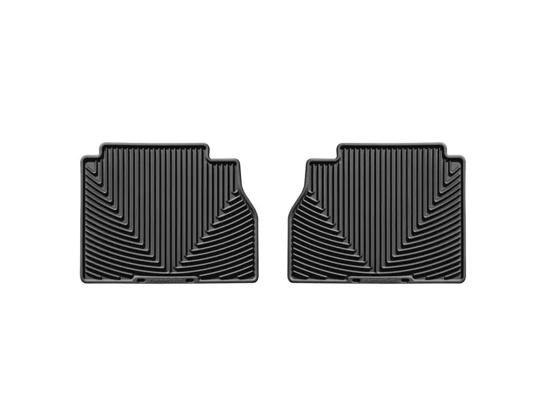 Weathertech Rear Rubber Floor Mats For 2007+ Toyota Tundra — Custom-Fit, Black 1