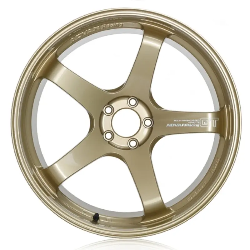 Advan Gt Premium Version 20X11.0 +05 5-114.3 Racing Gold Metallic Wheel 1