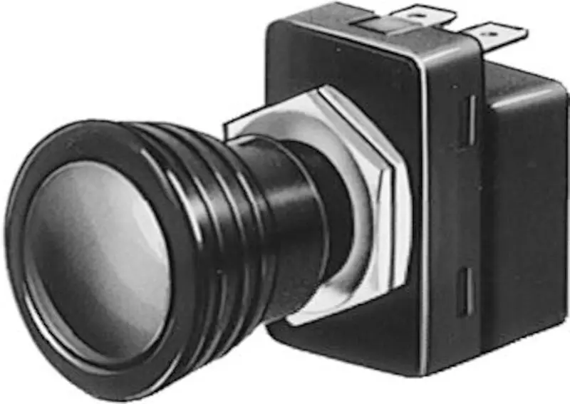 Hella Green Spst Toggle Switch – Pull-Type Activation 1