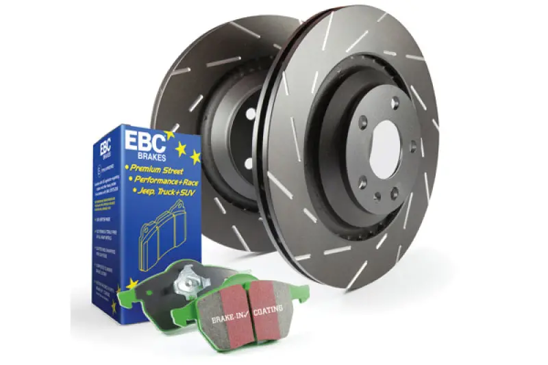 Ebc Greenstuff Semi-Metallic Brake Pad & Usr Drilled Rotor Kit – S2 Series 1