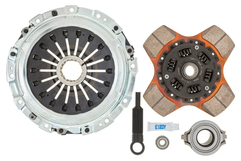 Exedy Stage 2 Cerametallic Clutch Kit For 2004–2014 Subaru Impreza Wrx Sti (H4 Engine) – 4-Puck Disc 1