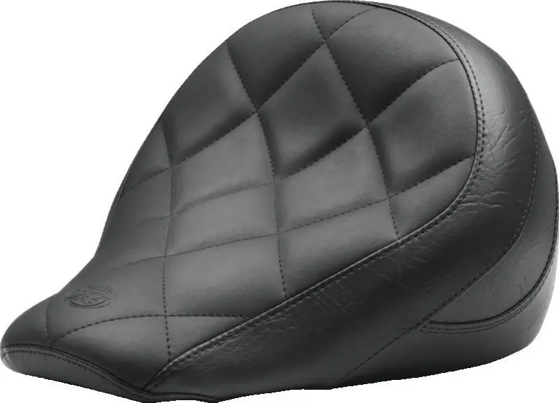 Mustang Harley-Davidson Fat Boy Style Wide Tripper Passenger Seat For 2018–2021 Ford Mustang – Brown Leather Finish 1