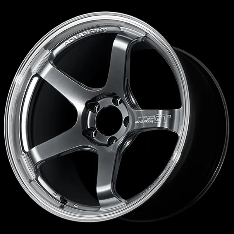 Advan Gt Beyond Forged Wheel – 18×8.5", +31Mm Offset, 5×114.3 Bolt Pattern, 66.1Mm Hub Bore, Hyper Platinum Black Finish 1