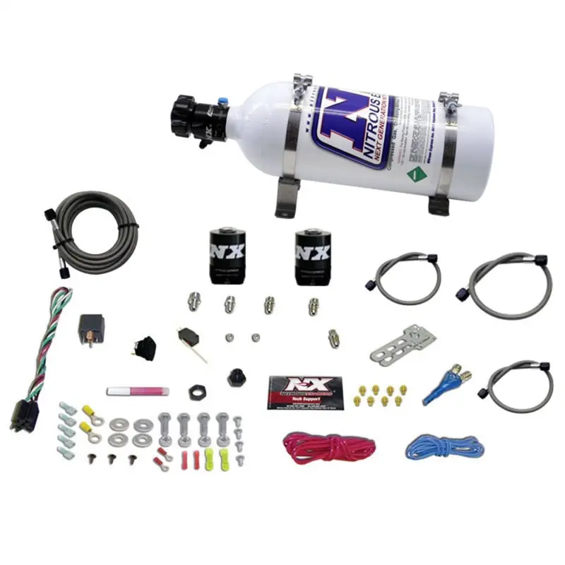Nitrous Express Efi-Compatible Single-Nozzle Nitrous System For Ford – 100–250Hp Range W/5Lb Bottle 1